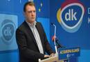 Barkóczi Balázs, a DK szóvivője