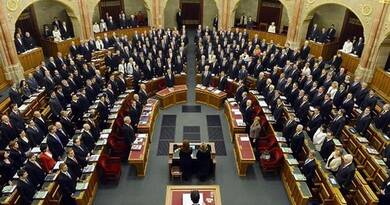 Parlamenti ülés. Fotó: MTI
