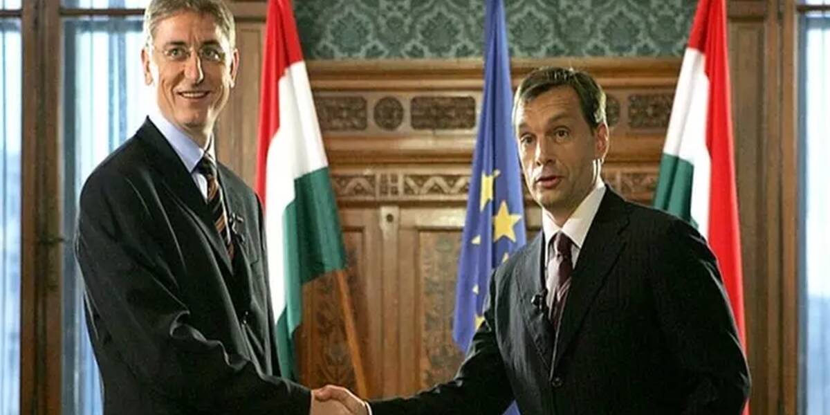 Gyurcsány Ferenc és Orbán Viktor még régen.