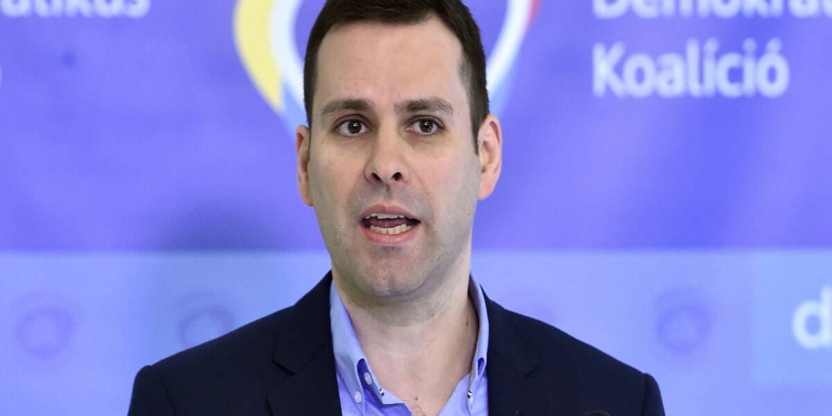 Molnár Csaba, a Demokratikus Koalíció (DK) politikusa.