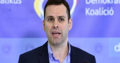 Molnár Csaba, a Demokratikus Koalíció (DK) politikusa.