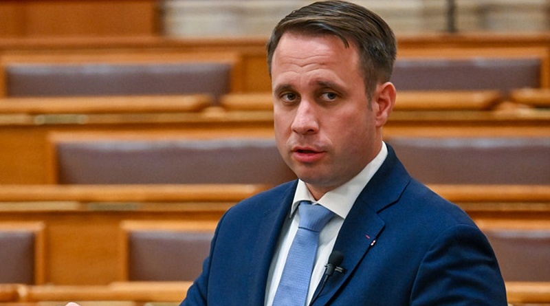 Dömötör Csaba, a Miniszterelnöki Kabinetiroda parlamenti államtitkára.