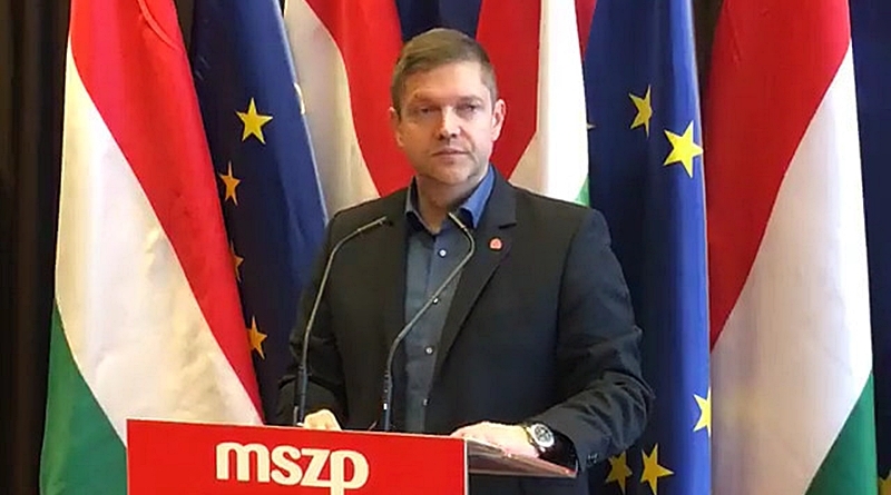 Tóth Bertalan, az MSZP frakcióvezetője.