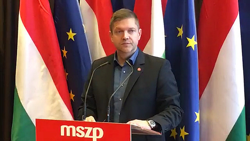 Tóth Bertalan, az MSZP frakcióvezetője.