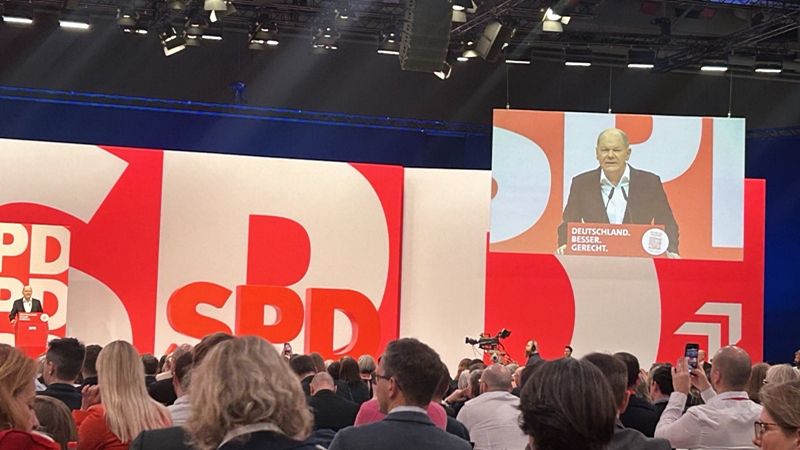 MSZP-s delegáció is részt vett a Német Szociáldemokrata Párt kongresszusán