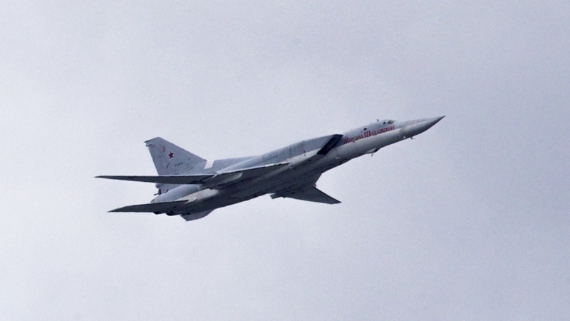 Lezuhant egy Tu-22M3-as nagy hatótávolságú bombázó Oroszországban