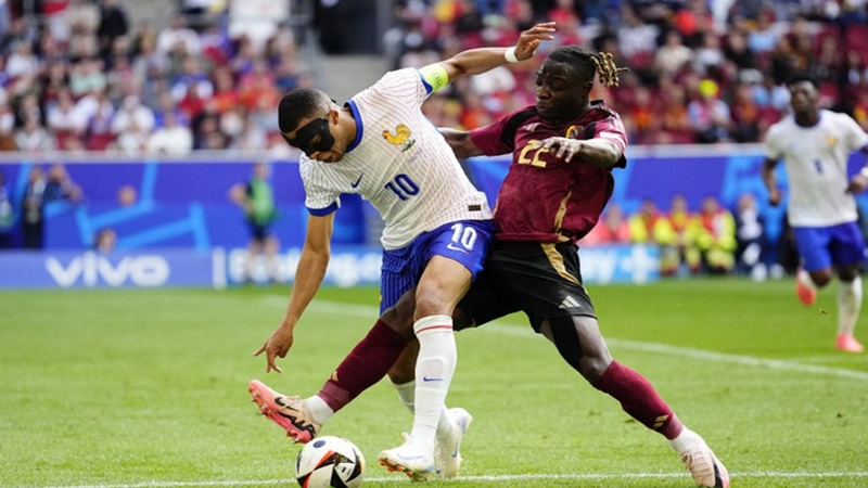 EURO-2024 - Kiszenvedett francia siker Belgium ellen