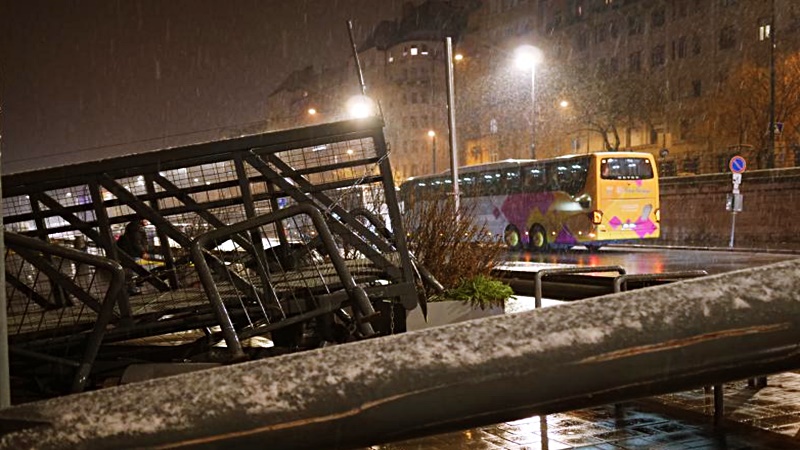 Rettenetes hajóbaleset történt a Margit hídnál