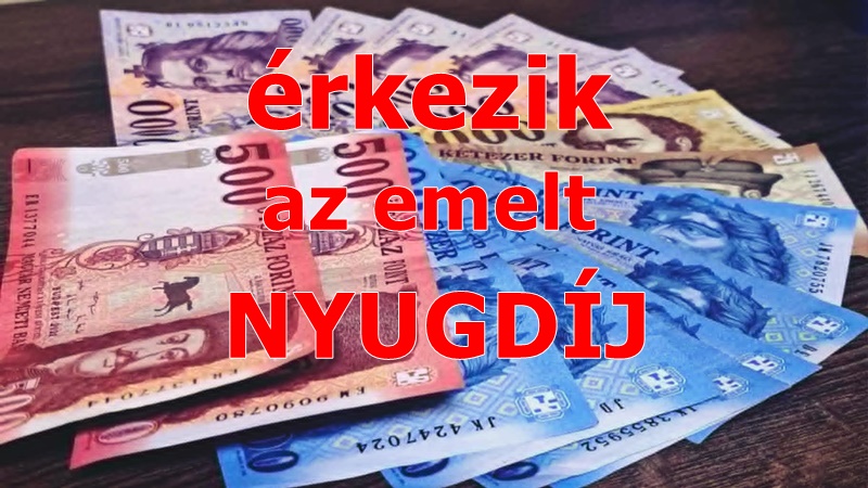 Megérkezett a nagy nap: pénteken érkezik az emelt nyugdíj a bankszámlákra