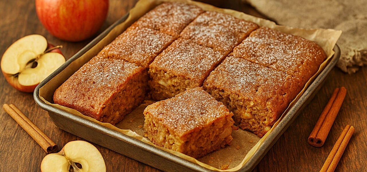 Isteni finom almás-fahéjas kevert sütemény: az ősz klasszikusa