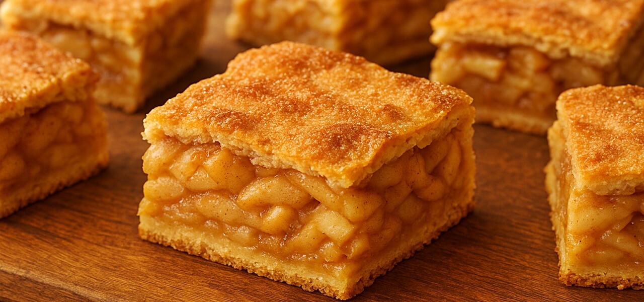 Almás pite sok almával, vékony tésztával