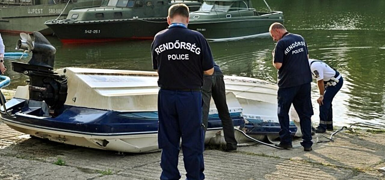 Tragédia: felborult egy csónak a Dunán, 11 ember zuhant a folyóba
