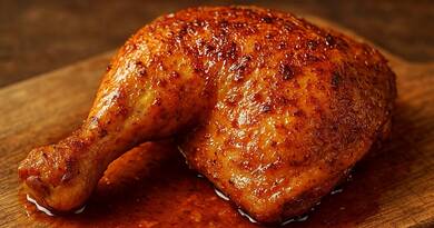A legfinomabb szaftos sült csirkecomb: szaftos, omlós, kívül ropogós