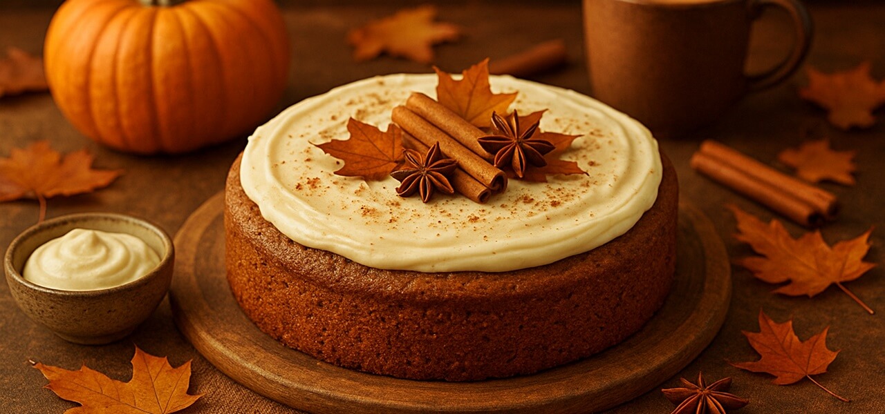 Őszi fűszeres sütőtökös sütemény: a szezon nagy kedvence