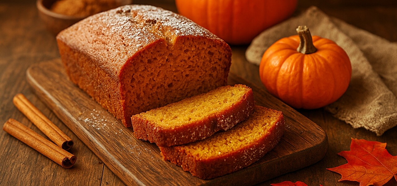Puha, fűszeres sütőtökös kenyér: az ősz legillatosabb süteménye