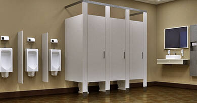 Most kiderült: ezért nem ér le a WC-k ajtaja a padlóig