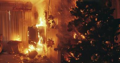 Advent idején jelentősen nő a lakástüzek kockázata.