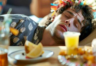 Másnaposság ellen szilveszterkor: Így kerüld el a fejfájást!