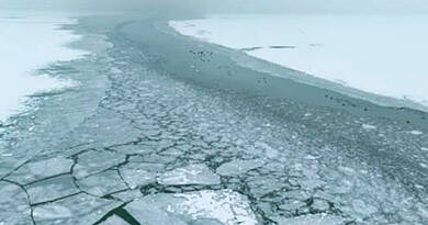 Veszélyes a Balaton jege: hiába a 12 cm, itt bármikor beszakadhat