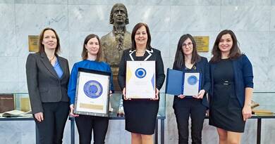 Könyvtári Minőségi Díjat nyert a győri Széchenyi István Egyetem.