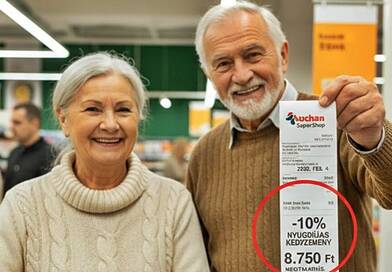 Nyugdíjas kedvezmény: 10% kedvezmény jön februárban!