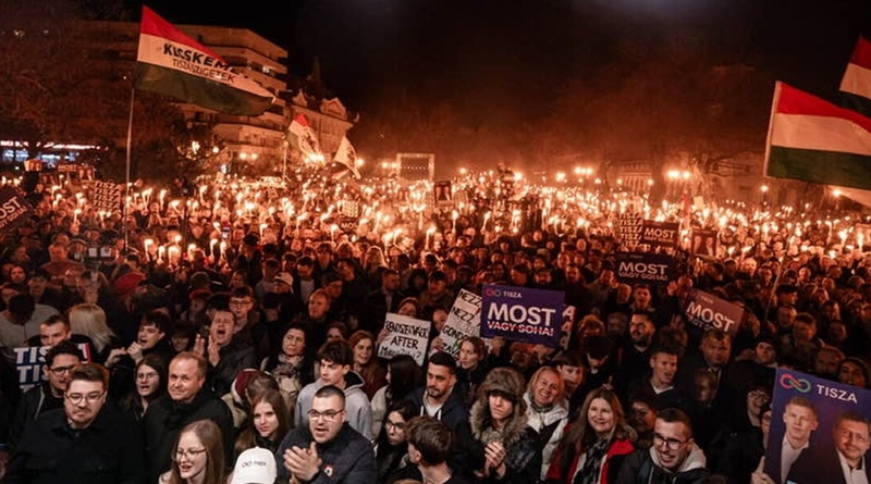 Magyar Péter szerint földbe állt Orbán turnéja, Kecskeméten olyat láttak, amit eddig soha