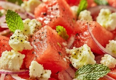 Görögdinnye-feta saláta: a nyár legfrissítőbb ízkavalkádja