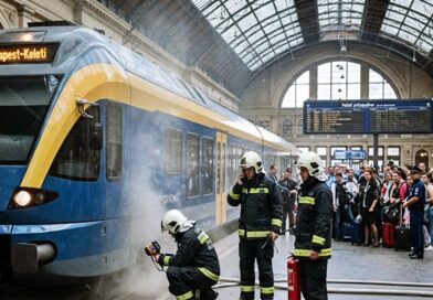 Füstölő szerelvény a Keleti pályaudvaron: négyszáz utasnak kellett leszállnia a vonatról