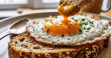 5 perces reggeli: a tökéletes tükörtojásos pirítós magvas kenyérrel