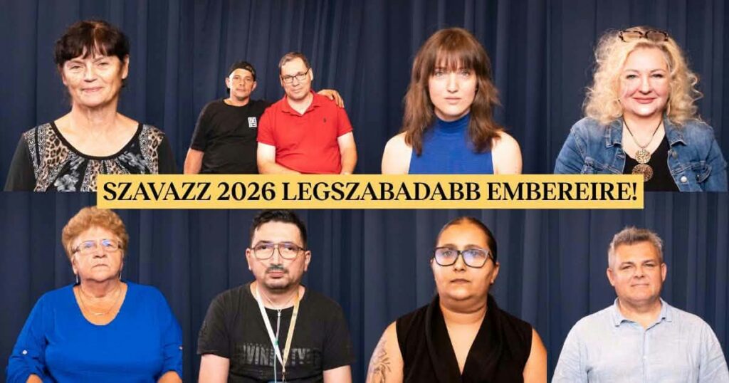 Szavazz 2026 legszabadabb embereire!