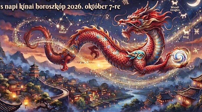 Napi kínai horoszkóp 2026. október 7.: döbbenetes fordulatok a zodiákusban, ezt az 5 jegyet teszi próbára a mai nap