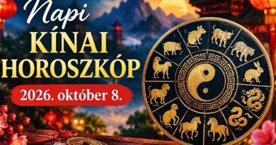 Napi kínai horoszkóp 2026. október 8.: nagy fordulat jöhet, több csillagjegynek most érdemes hallgatnia a megérzéseire